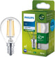 Philips led philips ultra efficient led kogellamp transparant - 40 w - e14 - koelwit licht - energielabel a