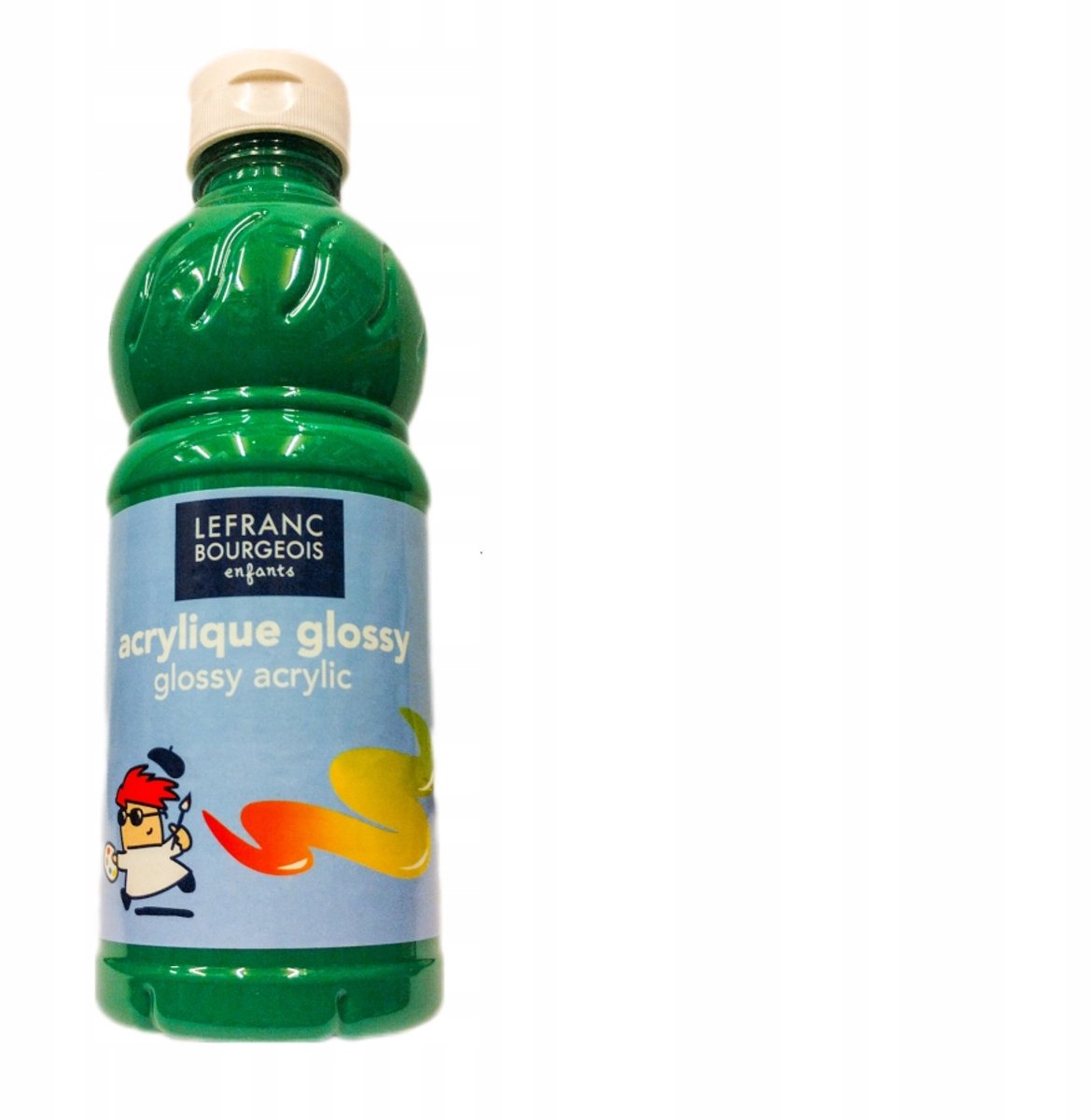 Lefranc bourgeois lefranc acrylverf glanzend briljant groen 500ml