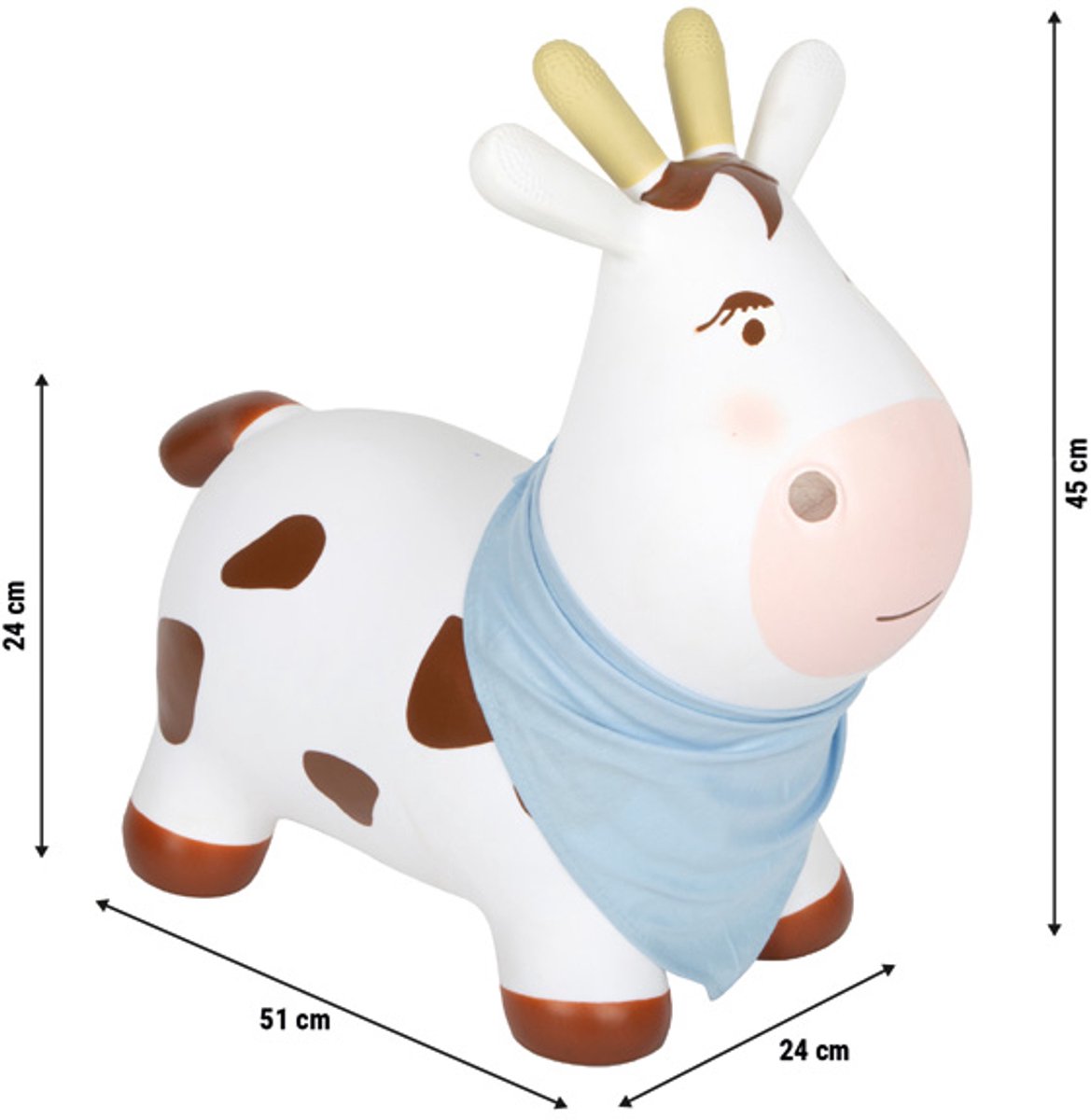 Small foot - vaca inflable 24cm