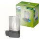 Philips led philips nayl wandlamp - buitenverlichting - e27 led-lamp meegeleverd - warmwit licht: 2700k - antraciet - powershield coating