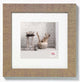 Casa Walther - cornice in legno - misura foto 30x30 cm - beige marrone