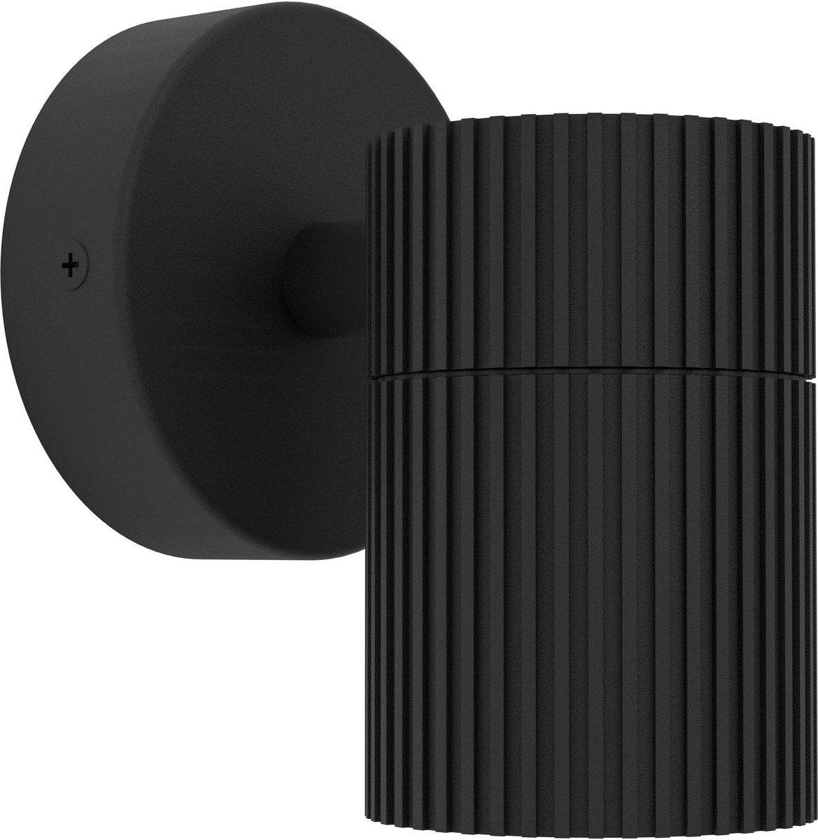 Lampada da parete per esterni Eglo tomelloso - gu10 - 12 cm - nera