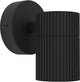 Lampada da parete per esterni Eglo tomelloso - gu10 - 12 cm - nera