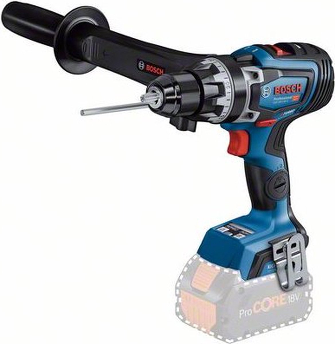 Bosch professional gsr 18v-150 c accuboormachine - biturbo - zonder 18v accu en lader - in l-boxx
