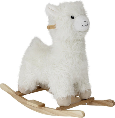 Bloomingville mini bloomingville - juguete mecedor kinto - figura mecedora de juguete - llama