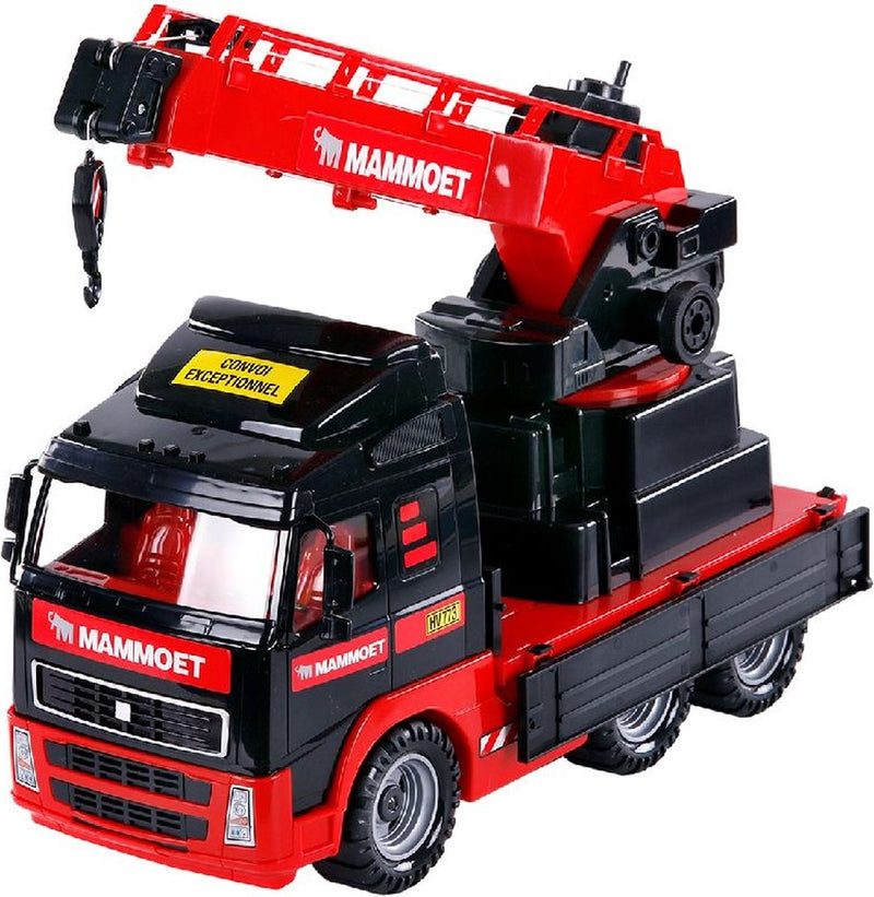 Gru per camion gigantesca Van der Meulen - gru allungabile per oltre 3 anni