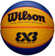 Wilson fiba 3x3 replica - basket - giallo blu - outdoor - misura 6