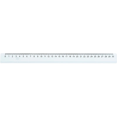 Righello, l: 30 cm, 1 pezzo