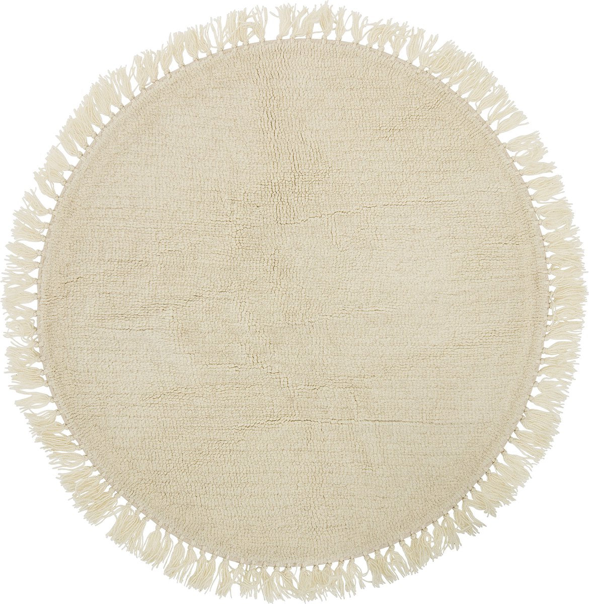 Bloomingville - tappeto lenea - beige - lana