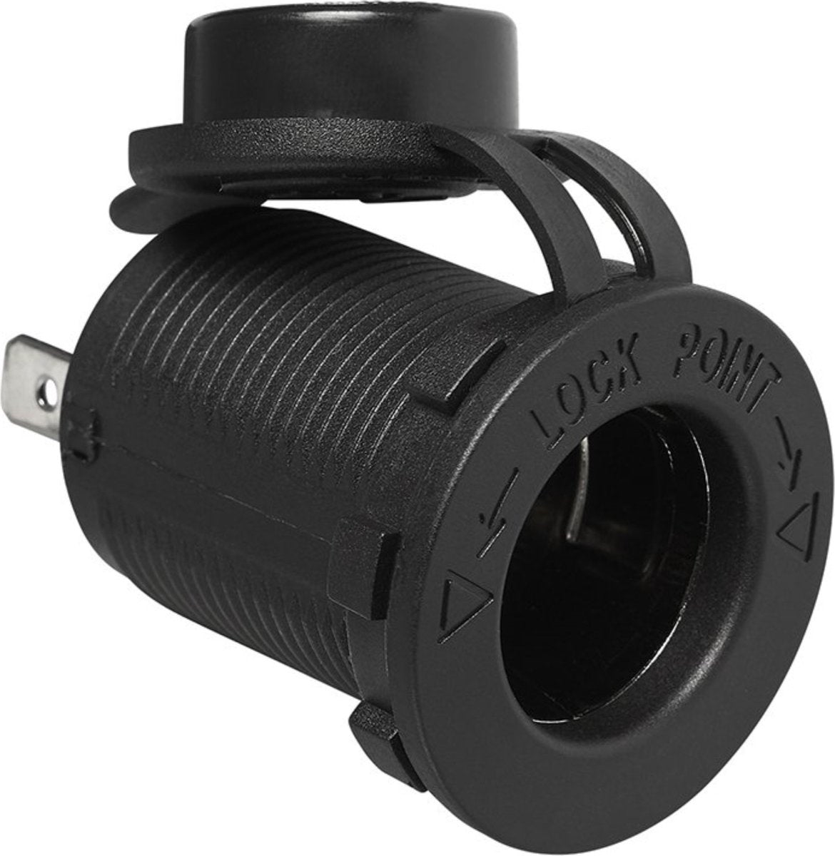 Proplus toma empotrable din 12v 24v encendedor - toma contacto 10a