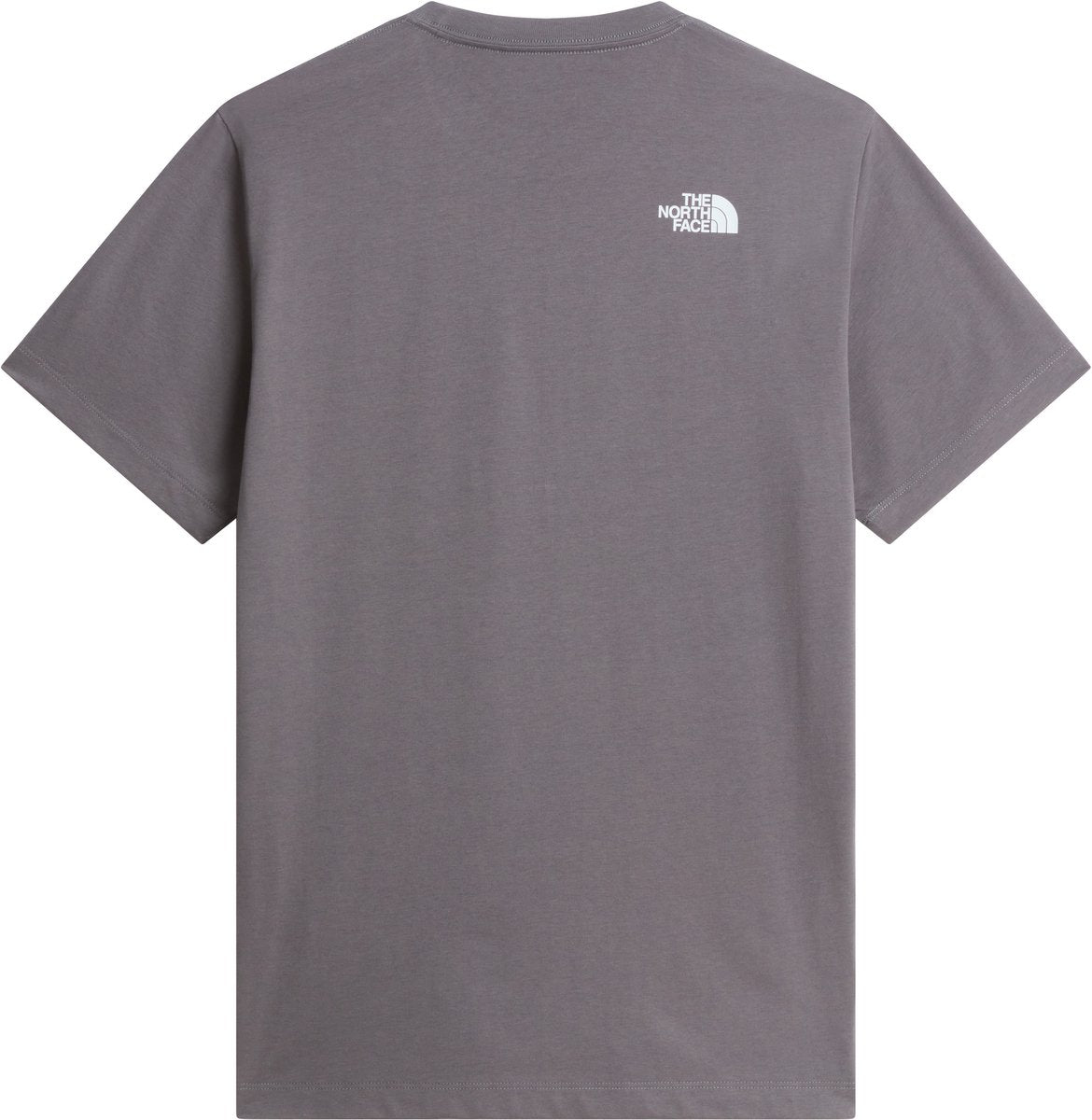 Camiseta outdoor para hombre The North Face M Bracket Logo Regular ss Tee - Smoked Pearl