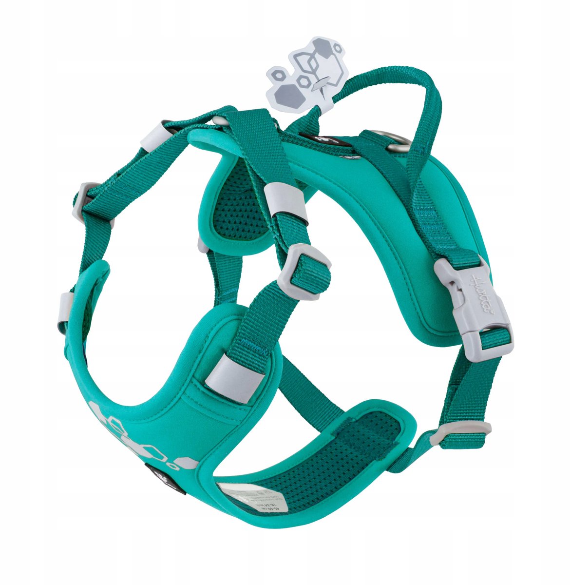 Pettorina per cani Hurtta Weekend Warrior II eco pavone 75-100 cm