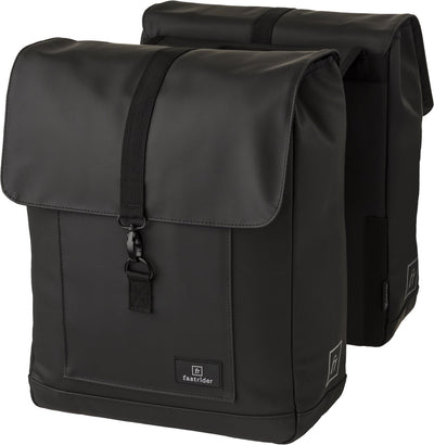 Fastrider Jaxx II bolsa doble para bicicleta tendencia negro
