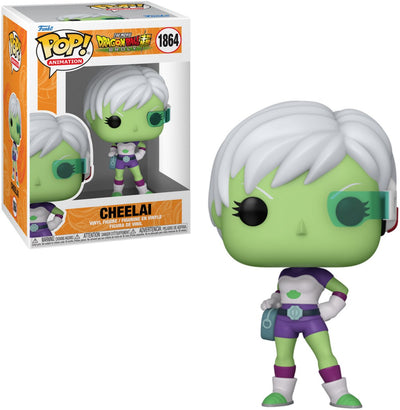 Animación funko pop: dragon ball super: broly - cheelai pop #1864
