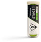 Pelotas de tenis Dunlop stage 1 - 3 piezas - verde amarillo