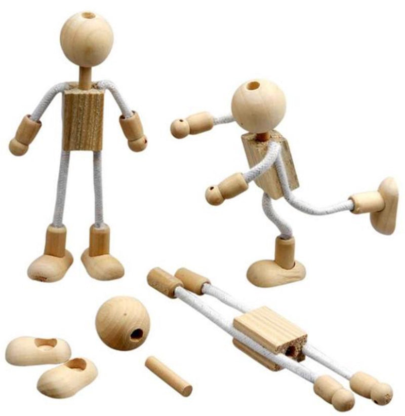 Figura flessibile Creative Company, h: 12 cm, 4 set 1 scatola