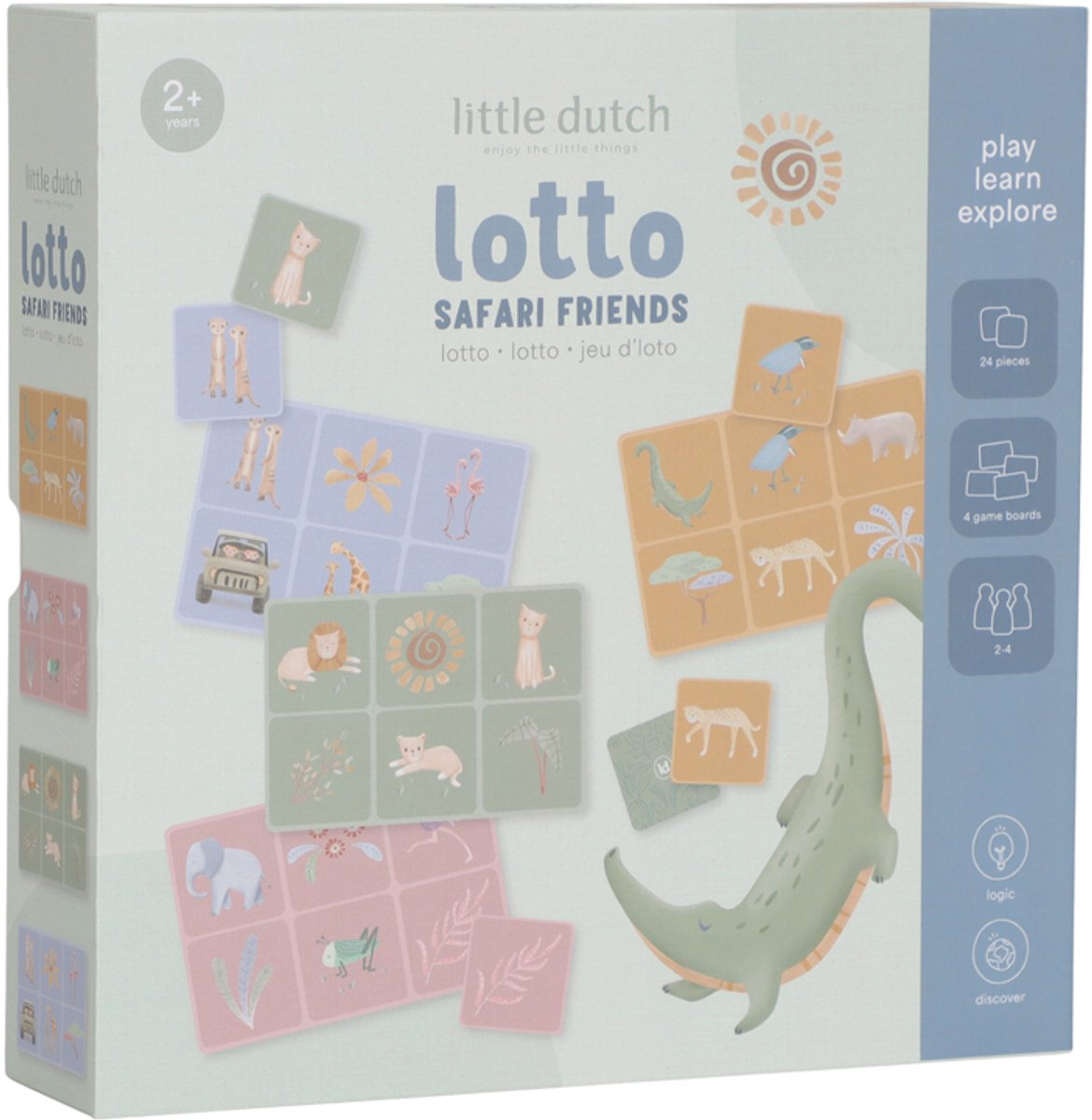 Gioco Little Dutch Lotto FSC - Safari Friends