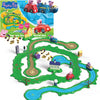 Gear2play peppa pig whizz around - peppa’s grote wijde wereld speelset - modulaire rijbaan voor whizz around voertuigen - interactief met muziek en geluid