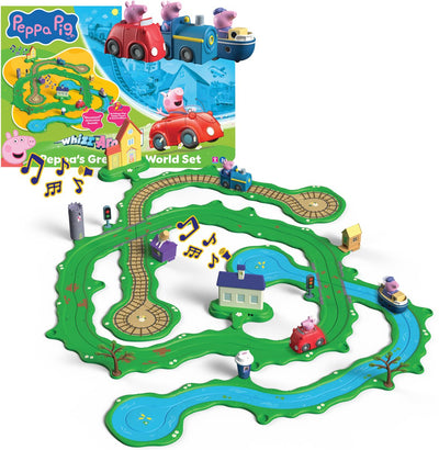 Spectron Peppa Pig sfreccia in giro: il grande set mondiale di Peppa