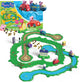 Gear2play peppa pig whizz around - peppa’s grote wijde wereld speelset - modulaire rijbaan voor whizz around voertuigen - interactief met muziek en geluid