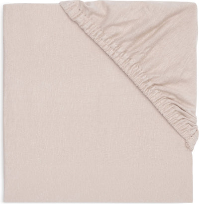 Jollein - lenzuolo con angoli jersey 75x95 cm - materasso a scatola - rosa selvatico