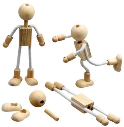 Creativ company flexi figure, h: 12 cm, 4 set 1 box