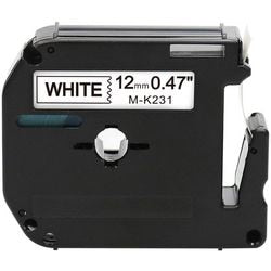 Nastro per etichette rillstab omk231 nero, bianco