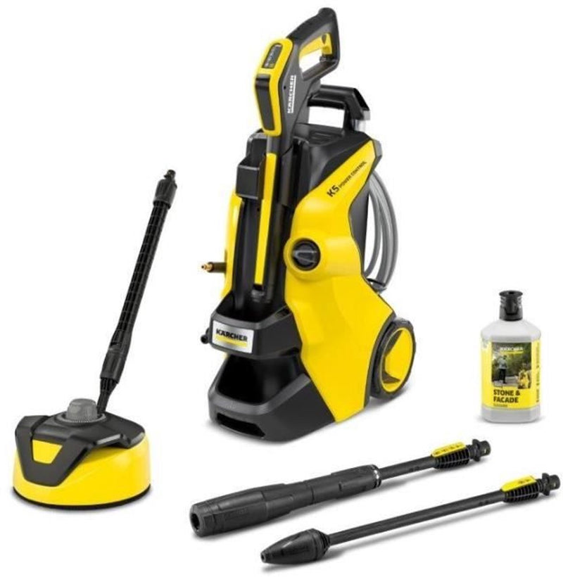 Idropulitrice Kärcher k 5 power control flex home 145 bar 500 l h 2100 w con kit home e tubo premiumflex