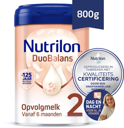 Nutrilon duobalans 2 - flesvoeding vanaf 6 maanden - 800g