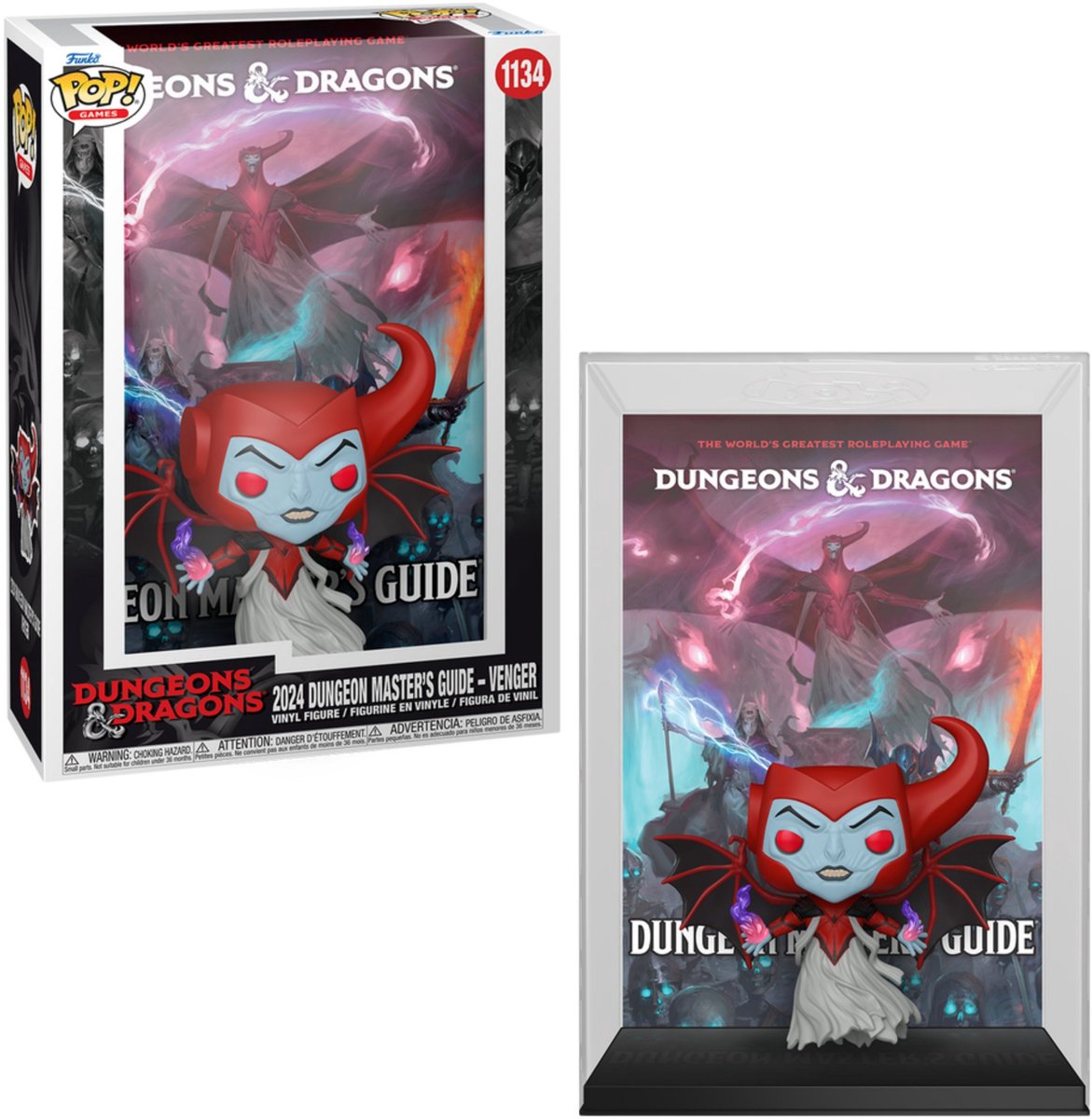 Funko dungeons and dragons dm guide 2024 (book cover) vinylfiguur 1134 unisex pop! - neutraal - standard