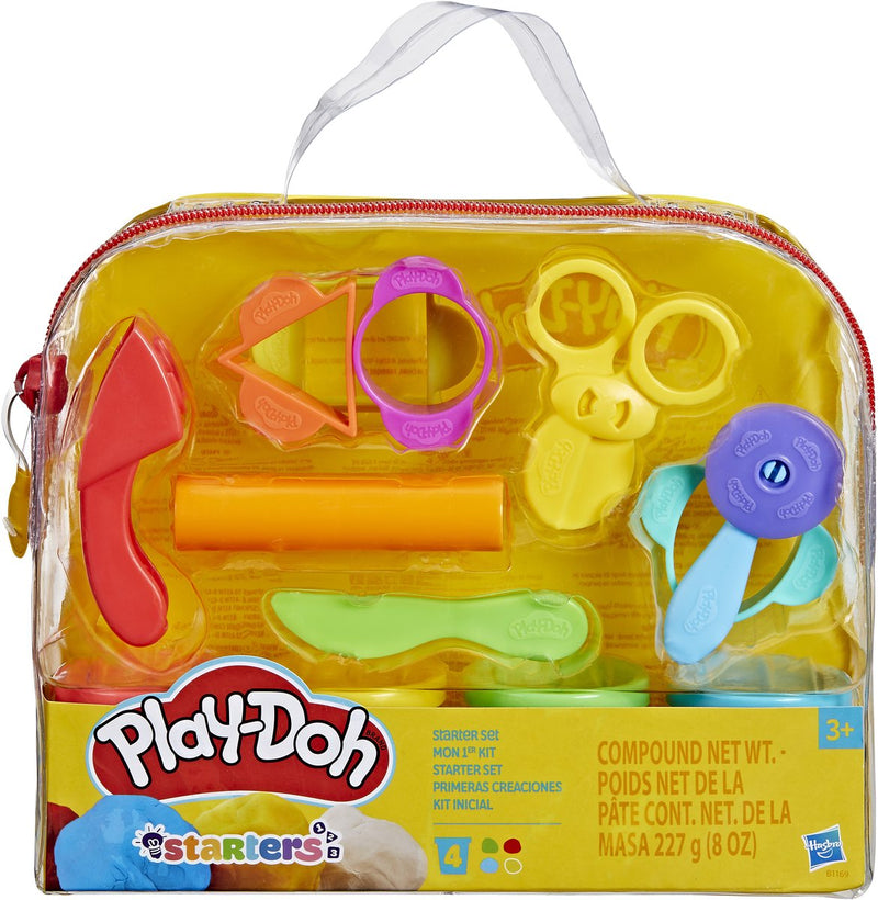 Starter set Play-doh - argilla da modellare - inclusi 4 vasetti di argilla