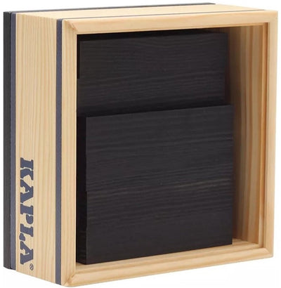 Kapla - colore - giocattoli da costruzione - nero - 40 tavole