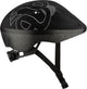 Casco junior Nijdam - dark storm - nero argento grigio