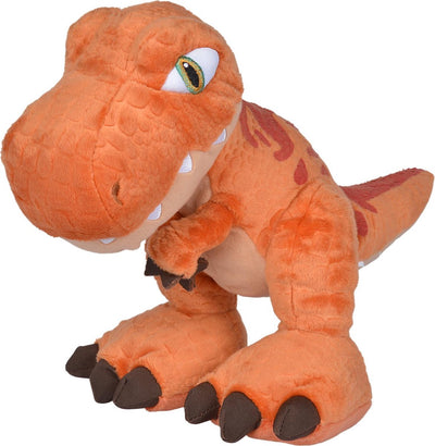 Simba universal - jurassic world t-rex - dinosaurio - 46 cm - peluche - naranja - todas las edades - peluche