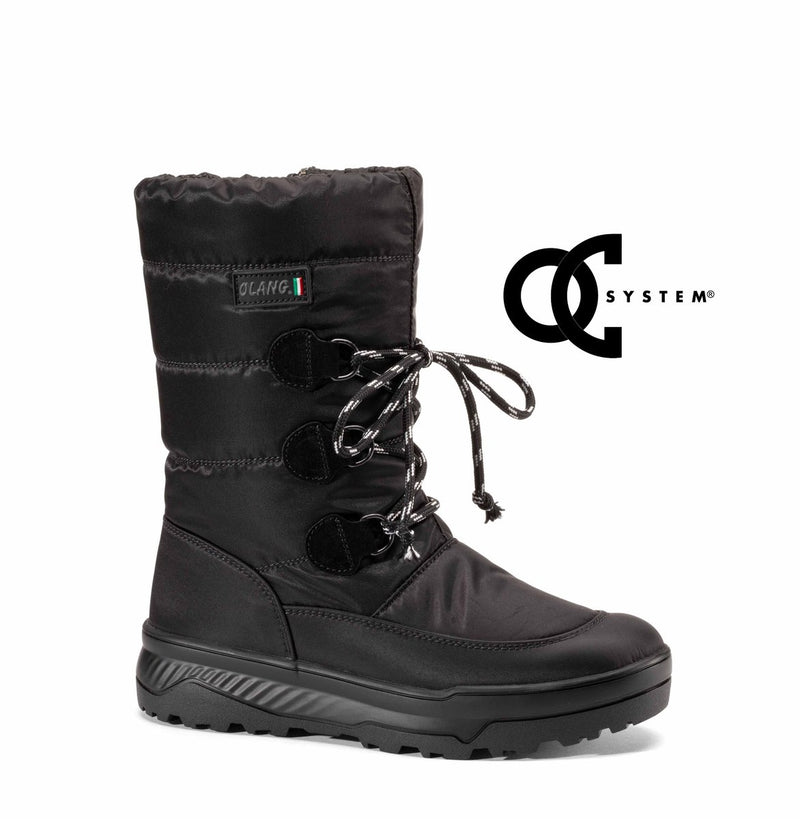 Olang viola oc botas para la nieve mujer - nero