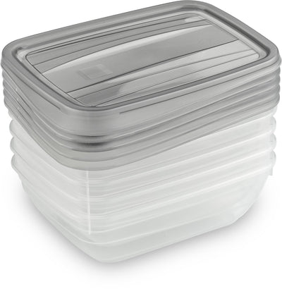 Set contenitori per alimenti Curver vedo 5x0,5l - 16x12x4,5 cm - trasparente