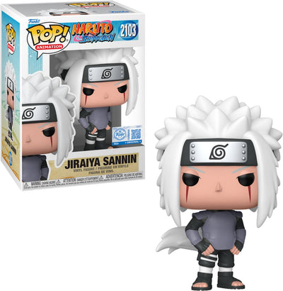 ¡Funko pop! animación: naruto - jiraiya sannin #2103 edición especial exclusiva