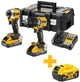 Dewalt dck2050h2t accu combiset 2-delig (dcd805 + dcf850) 18v xr 5.0ah powerstack in tstak