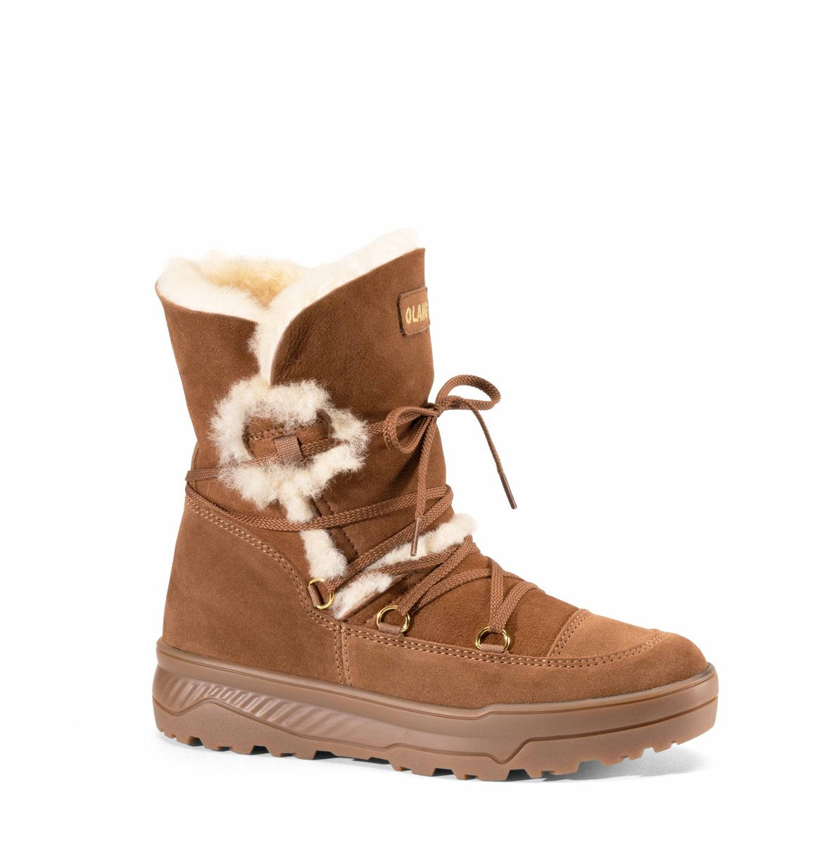 Olang tanya snowboots dames - cuoio