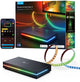 Govee AI Sync Box 2 75–85 inches - HDMI Sync Box with LED Lighting - RGBICW - App Control - Alexa Google - Matter Compatible