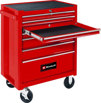 Carrello portautensili Einhell tc-tw 150 - 7 cassetti - max. Capacità di carico 150 kg