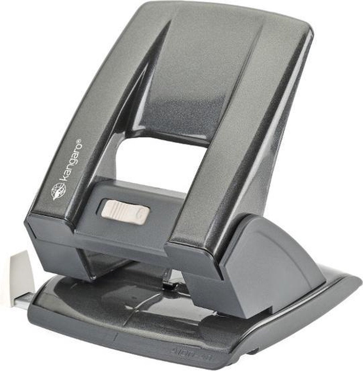 Perforatore Kangaroo - aion-40 - nero - 40 fogli - k-7203869