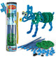 Clics Spaghettez Noodle The Pup Flexible Building Barras, 34dlg.