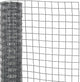Naturaleza - malla de acero galvanizado - 10 x 0,50 m - gris - malla de 12,7 mm