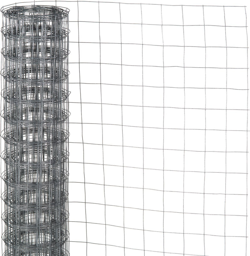 Naturaleza Naturaleza de malla cuadrada 0.5x5 m 13 mm de acero galvanizado