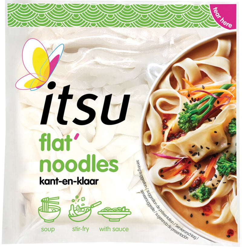 Itsu flat noodles ready-to-use 15 x 150 grams