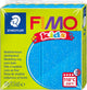 Fimo niños plastilina 42 g azul brillo