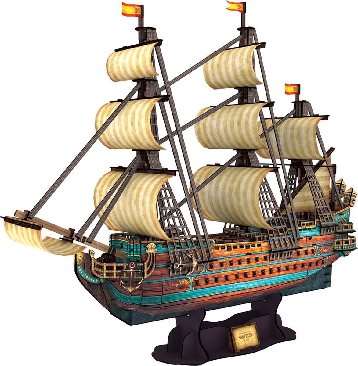 Casa de Holanda San Felipe - Puzzle 3D - 248 piezas