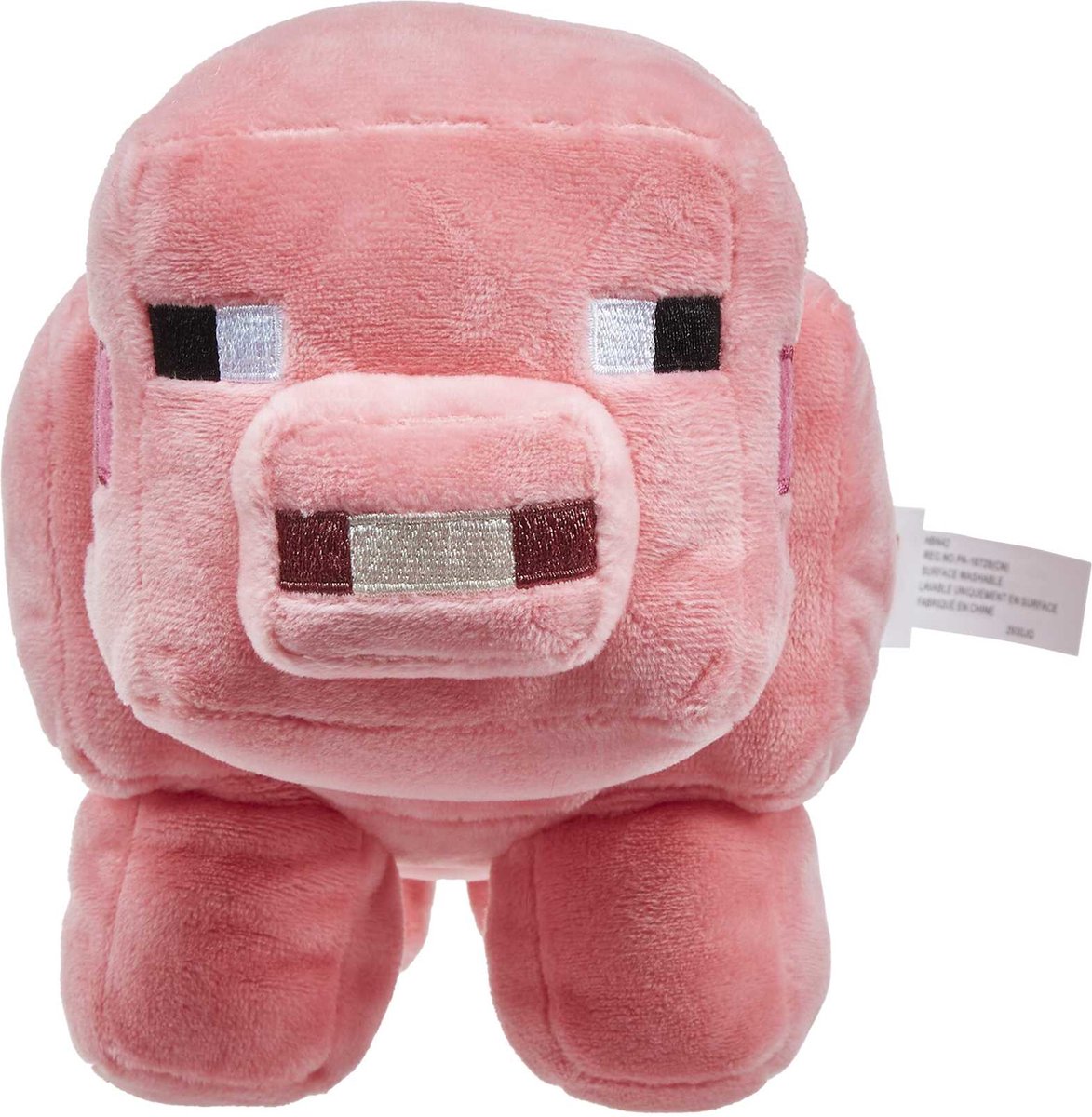 Mattel minecraft knuffel figure pig 20 cm knuffeles