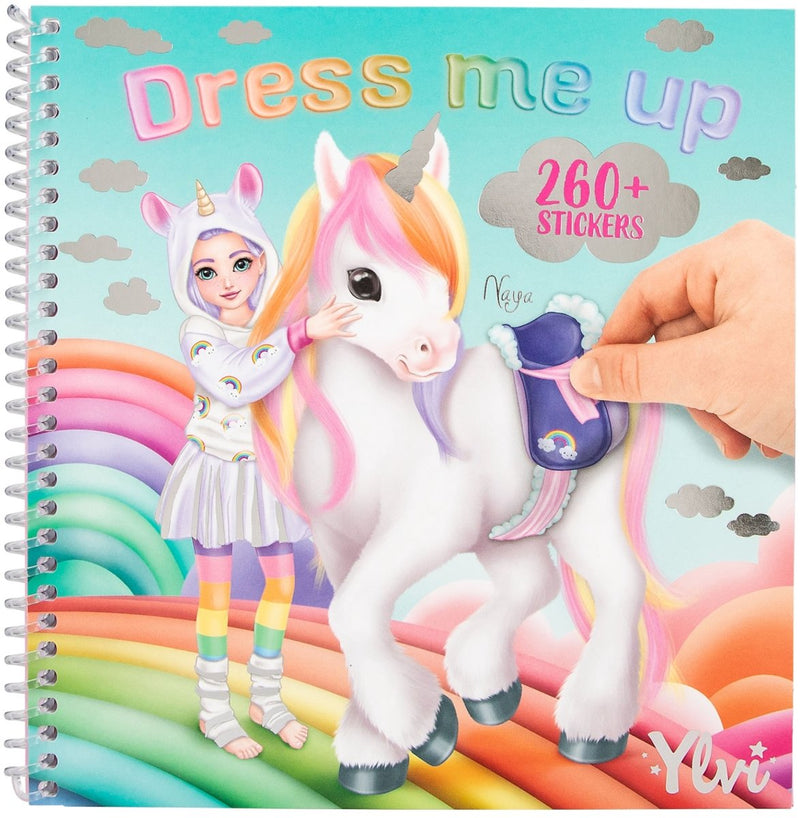 Sin marca sans marque ylvi vísteme libro de pegatinas (6558941)